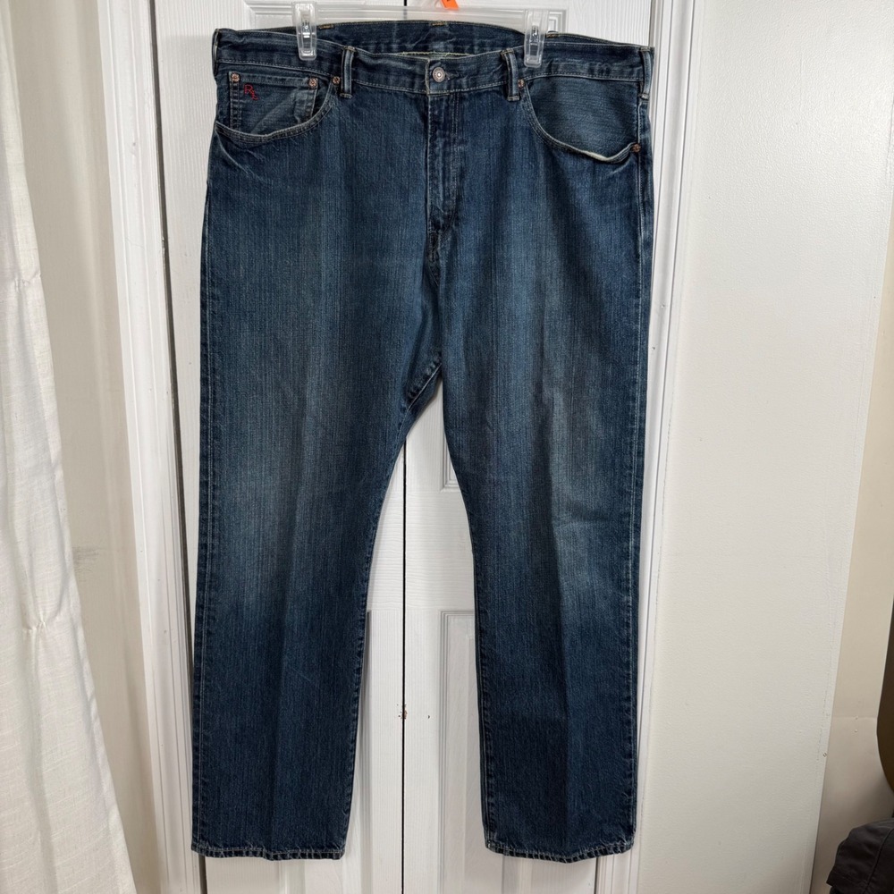 Polo Ralph Lauren Straight Leg Jeans 40/32 Blue Denim Classic Americana Style